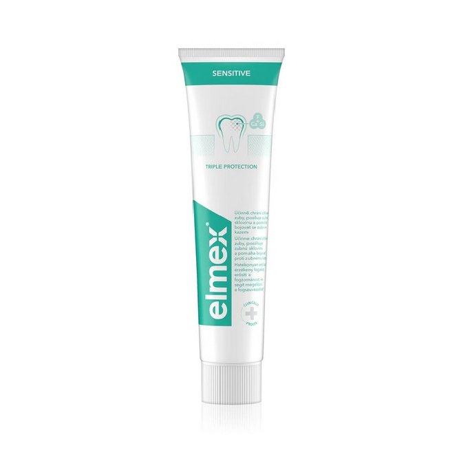 Elmex sensitive plus zubní pasta, 75ml (ks)