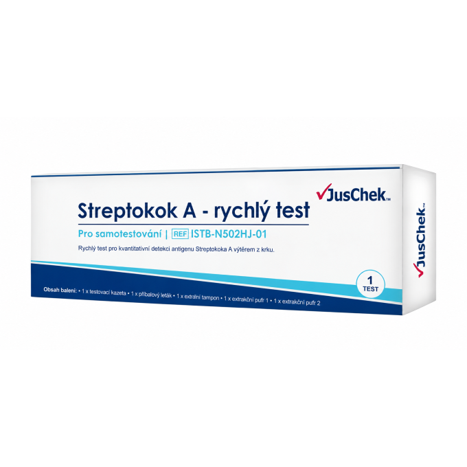 JusChek Streptokok A- rychlý test 1ks (ks)