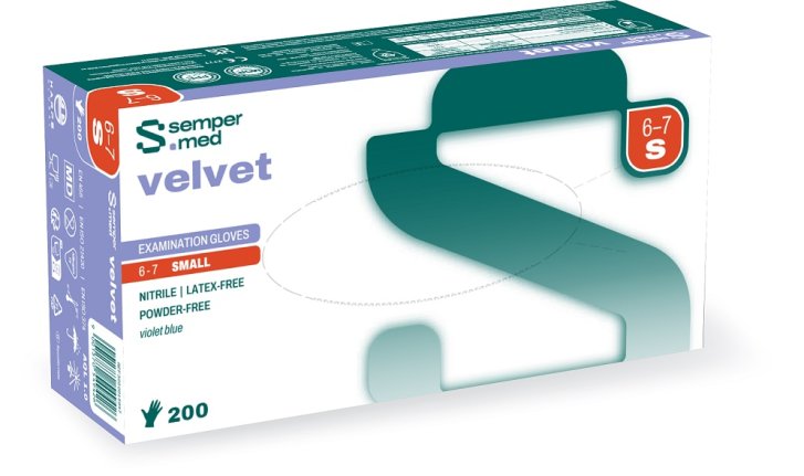 Rukavice Sempermed Velvet S (balení)