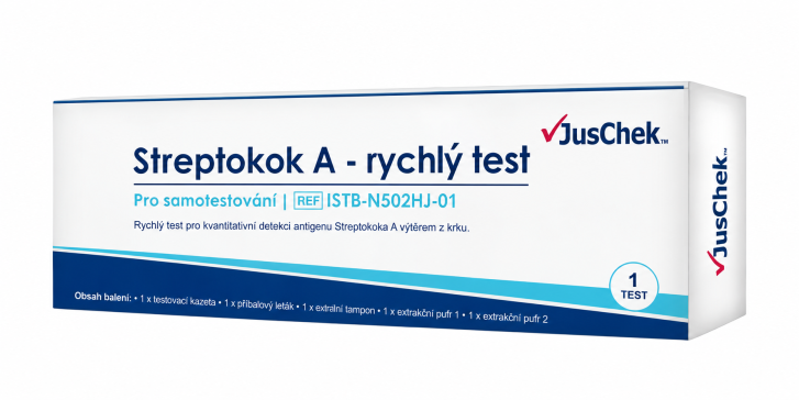 JusChek Streptokok A- rychlý test 1ks (ks)