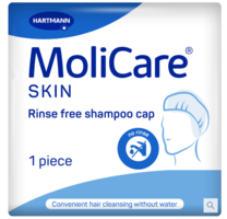 MoliCare Skin Čepice se šamponem a kondicionérem 1ks 