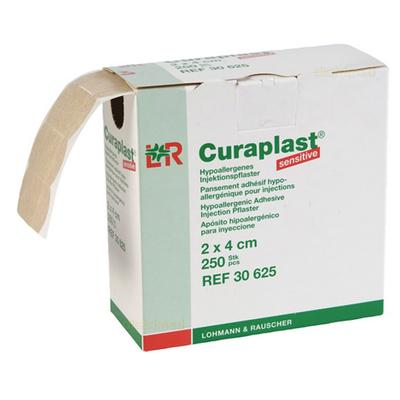 Curaplast - poinj. náplast 250ks, 2x4cm  - 1