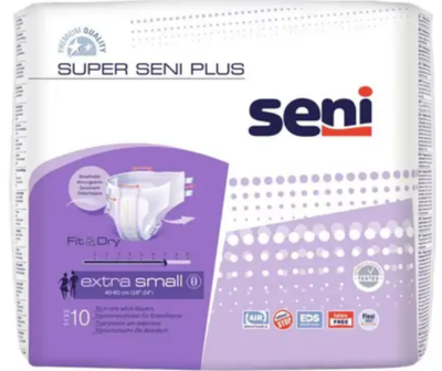 Seni Super Plus Extra Small 10ks plenk. kalhotky, REF 3210  - 1