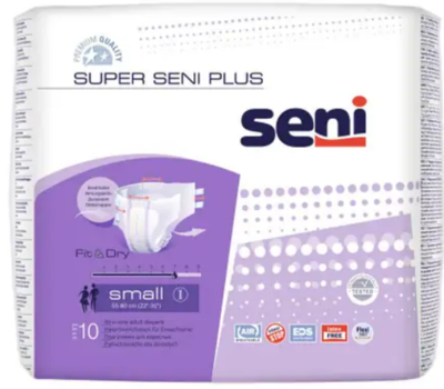 Seni Super Plus Small 10ks plenk. kalhotky, REF 3211  - 1