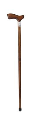 Hůl dřevěná s rovnou rukojetí HD95/1, délka: 95cm 