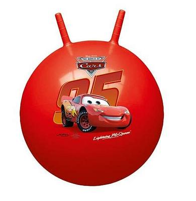 Skákací míč  HOP Cars - auto červený, 45-50cm 