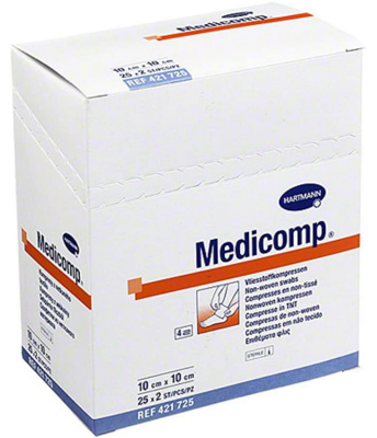 Medicomp ster. 10x10cm - á 25x2ks 