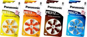 Baterie do sluchadel Panasonic PR675H (PR-675HEP/6DC)  - 2