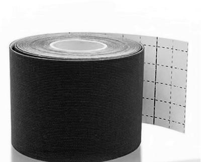 Tejp kineziologický Epos bavlna - černý 5cmx5m  - 3